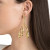 Brut Gold Mobile Earrings, Alexis Bittar, tomfoolery