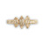 One-Of-A-Kind Triple Geo Marquise Diamond Ring, Elizabeth Street, tomfoolery