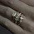 One-Of-A-Kind Triple Geo Marquise Diamond Ring, Elizabeth Street, tomfoolery