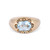 Aquamarine Glacier Ring, Bryony Wong, tomfoolery