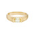 Faceted Natural Yellow Diamond Ring, Muse - By tf, tomfoolery