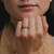 Faceted Natural Yellow Diamond Ring, Muse - By tf, tomfoolery
