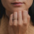 Unity Bar Diamond Half Eternity Ring, Diamonds - By tf, tomfoolery