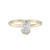 Oval Solitaire Lab Diamond Ring, Diamonds - By tf, tomfoolery