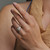 Cushion Cut Lab Diamond Signet Ring, Diamonds - By tf, tomfoolery