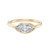 Marquise Wrap East-West Lab Diamond Ring, Diamonds - By tf, tomfoolery