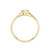 Oval Step Cut Natural Diamond Signet Ring, Diamonds - By tf, tomfoolery