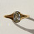 Oval Step Cut Natural Diamond Signet Ring, Diamonds - By tf, tomfoolery