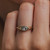 Oval Step Cut Lab Diamond Signet Ring, Diamonds - By tf, tomfoolery