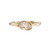 Molten East-West Champagne Diamond Ring, Thessa - By tf, tomfoolery