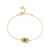 Felix Emerald Bracelet, Louise Hendricks Paris, tomfoolery