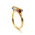 Watermelon Tourmaline Band Ring, Januka, tomfoolery London