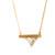 Triangle Diamond Band Necklace, Januka, tomfoolery London