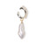 Baroque Cluster Silver Link Ear Cuff, Beatriz Palacios, tomfoolery