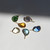Glass Teardrop Earrings Jade, Loulou de la Falaise, tomfoolery