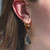 Glass Teardrop Bicolour Earrings Aqua, Loulou de la Falaise, tomfoolery