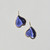 Glass Clover Earrings Navy, Loulou de la Falaise, tomfoolery
