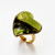 Glass Clover Ring Olive, Loulou de la Falaise, tomfoolery