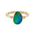 Freeform Opal Diamond Three Stone Ring, OPAL, tomfoolery