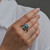 Rectangular Boulder Opal Ring, OPAL, tomfoolery