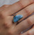 Freeform Boulder Opal Ring, OPAL, tomfoolery