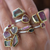 Duo Split Watermelon Tourmaline Ring