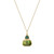 Duo Irregular Green Tourmaline Pendant, Margoni, tomfoolery