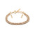 N° 183 Woven Silk Bracelet Gold Beige, Marie Laure Chamorel, tomfoolery