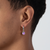 Purple Nano Melt Earring, Alan Crocetti, tomfoolery