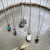 Large Rustic Mother Of Pearl Pendant