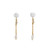 Cloud Droplets Keshi Pearl Earrings, Kimberlin Brown, tomfoolery