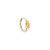 Rondelle Gemstone Clicker Hoop, metier by tomfoolery, tomfoolery