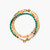 Trio Friendship Bracelet Set Malachite, Chan Luu, tomfoolery