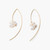 Wire Thread Earrings White Pearl, Chan Luu, tomfoolery
