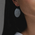 Medium Pixelated White Pearl Earrings, Heather Guidero, tomfoolery
