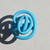 Brilliant Zig Ring in Turquoise, Samuel Coraux, tomfoolery