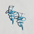 Mini Zig Drop Earrings in Turquoise, Samuel Coraux, tomfoolery