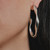 Silver Twist Hoops, Sterling - By tf, tomfoolery