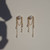 Gold Luna Pearl Earrings, Adorn Pili, tomfoolery