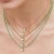 N° 992 Gold & Turquoise Braided Necklace, Marie Laure Chamorel, tomfoolery