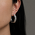 Large London Plane Hoops, Issy White, tomfoolery