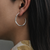Silver Corkscrew Hoops, Issy White, tomfoolery