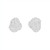 tf Exclusive Silver Beech Studs, Issy White, tomfoolery