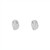 tf Exclusive Silver Apple Studs, Issy White, tomfoolery