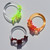 Thin Nudo Lucite Bangle Clear Red, CHOFA, tomfoolery