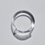 Thin Lucite Bangle Clear, CHOFA, tomfoolery