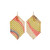 Kiwi Sweep Vintage Mesh Drop Earrings, Maral Rapp, tomfoolery