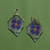 Pinwheel Vintage Mesh Drop Earrings, Maral Rapp, tomfoolery