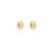 Rondelle Gemstone Stud