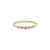Dala Engraved Pink Tourmaline Ombre Ring, metier by tomfoolery, tomfoolery